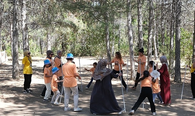 Konya'da Anne-Kız Kampı Coşkusu Sürüyor