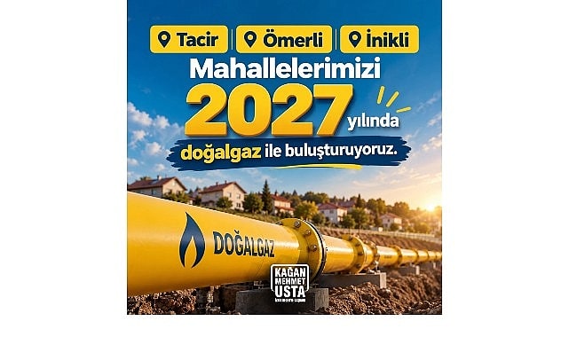 İznik'te 3 Mahalleye Daha Doğalgaz Altyapısı Gelecek